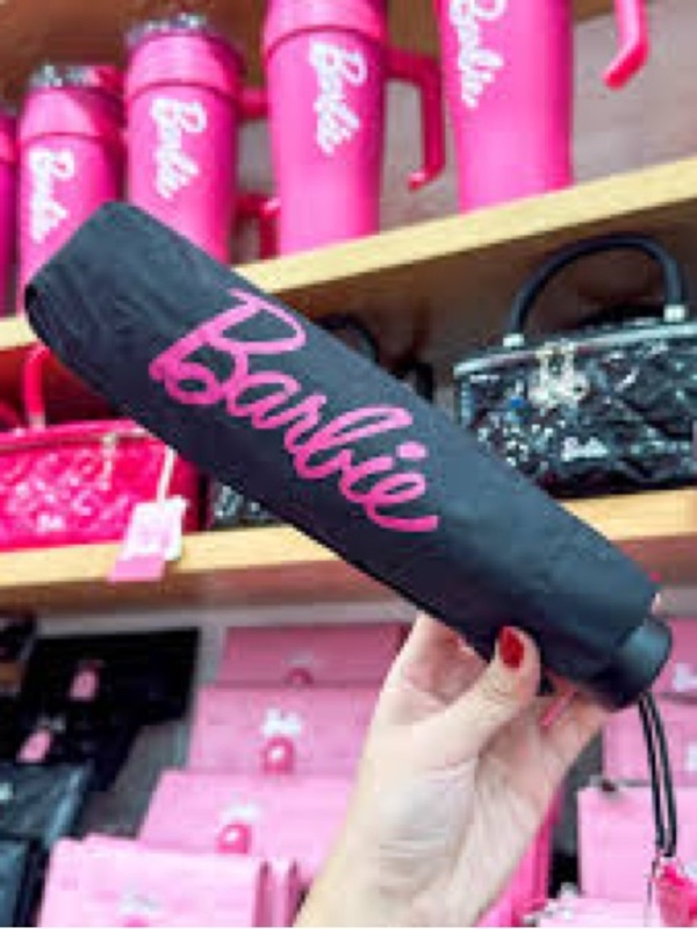 MINISO x Barbie compact umbrella